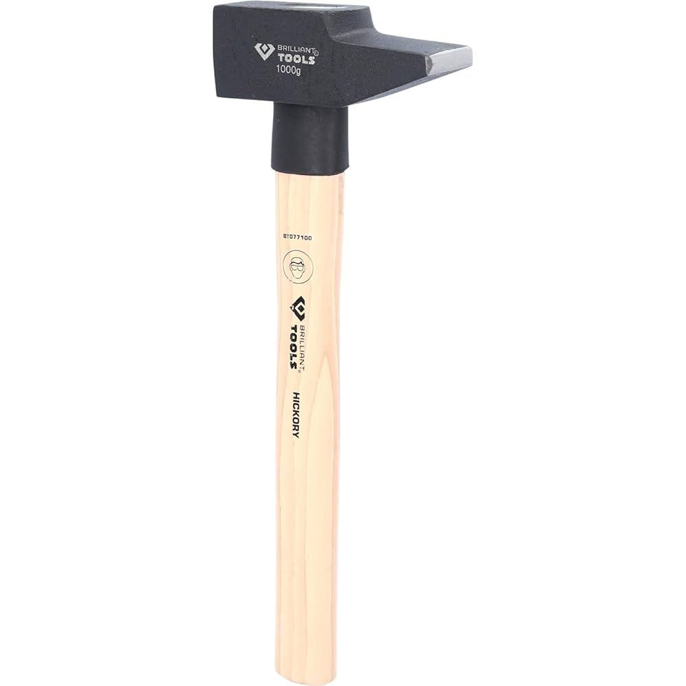 KS Tools Hickory Handle Fitter Hammer 1000g French Foam BT077100