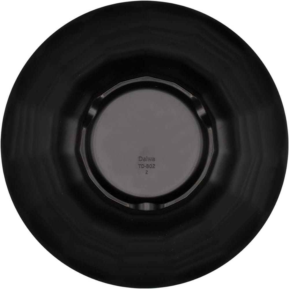 Taiwa Ramen Bowl Ramen Bowl 20cm Black MT Set of 5 Planed Shaving Texture KIWAMI Bowl TD-802-BKM