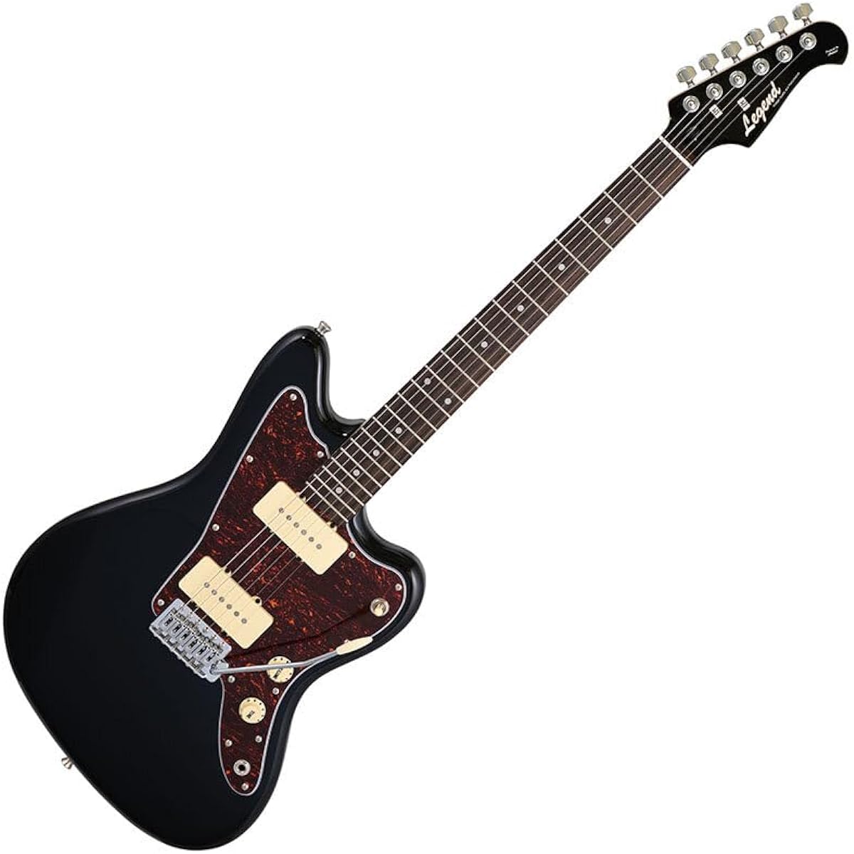 LEGEND LJM-Z TT BKBK Electric Guitar Legend Jazzmaster Type Black Locking Pegs