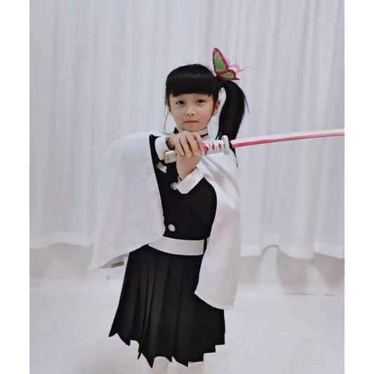 Kanao (Kimetsu no Yaiba) ◆ Daimako Miku Nishi ◆ "Immediate delivery" Cosplay costume for kids, cosplay clothes, anime costume, cosplay, event, party, disguise, Halloween, fancy dress, school festival, kids cosplay, birthday present, uniform-style costume