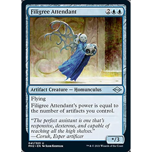 Magic: The Gathering - Filigree Attendant (041) - Modern Horizons 2