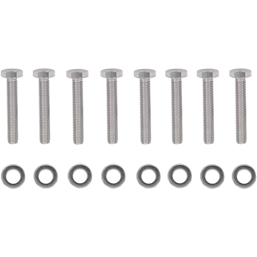 Stainless Steel Exhaust Manifold Stud Nut Bolt Kit for Ford F250 350 7.3L Power Stroke Diesel
