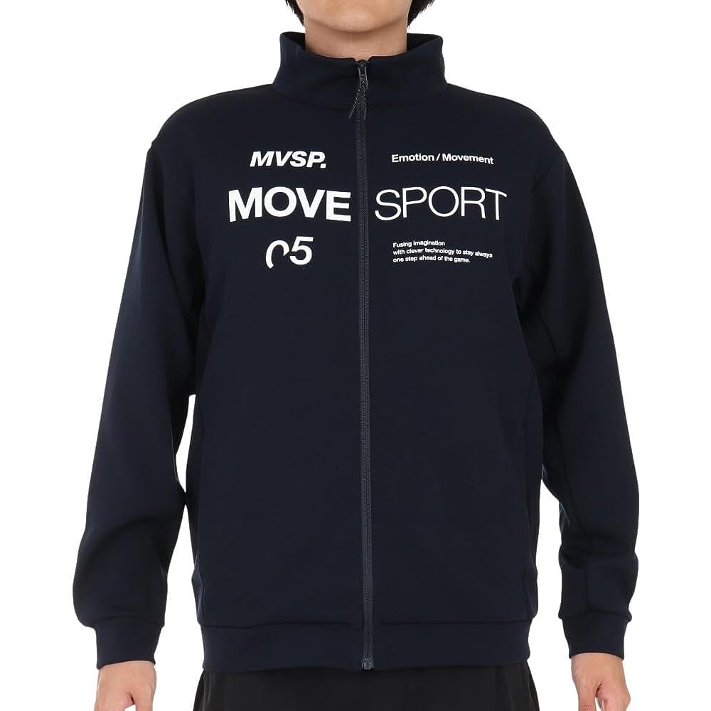 [DESCENTE] Sweat Jersey Jacket Stand S.F.TECH MOVESPORT MVSP Stretch Sweat Absorbent UV CUT (UPF50+) Training Comfortable Men's