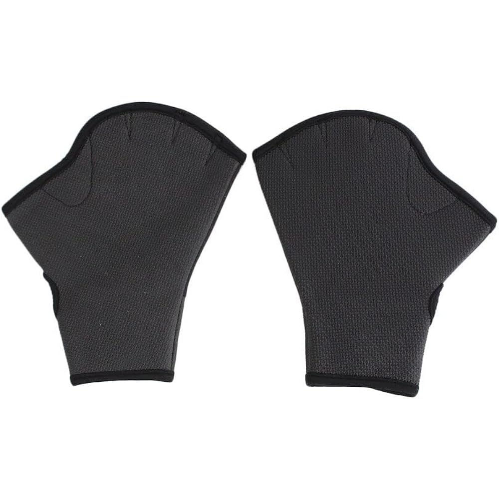 TYR AQUATIC Gloves LFIT2 BKYL [S] (Black x Yellow/S/Men's, Lady's)
