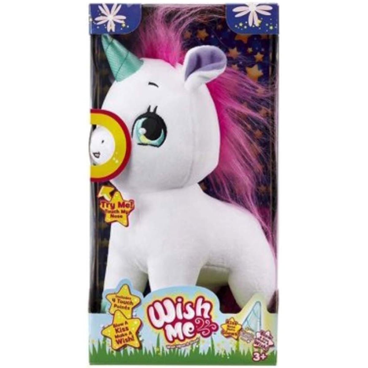 Wish Me Pet Unicorn Pink and White Unicorn