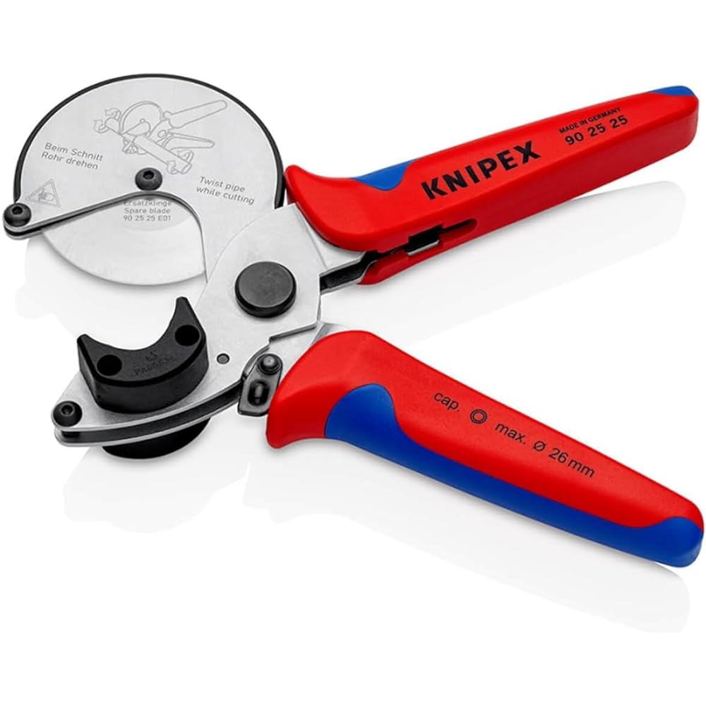 KNIPEX Composite pipe/plastic pipe cutter 9025-25