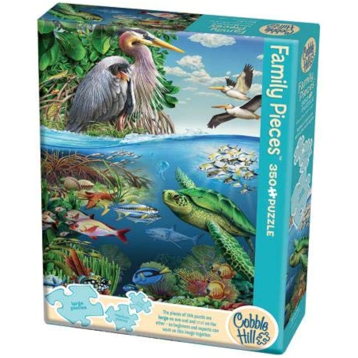 Cobble Hill Earth Day 350 Piece Family Puzzle