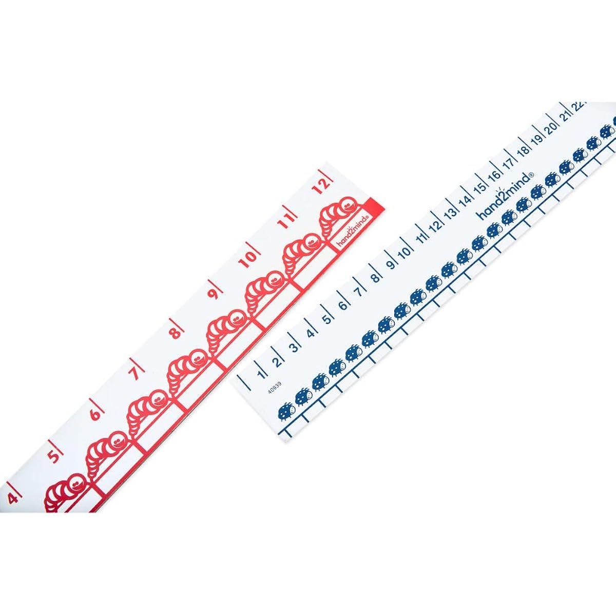 ETA Hand2Mind inchWorms and Centibugs Ruler Set of 12