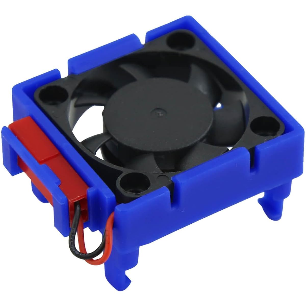 hopsupRC VXL-3s ESC Motor Cooling Fan Upgrade Parts for 1/10 Slash/Rustler/Stampede VXL 4X4 2WD Aluminum High Speed Fan Heatsink Hopup #3340 Replacement Navy Blue