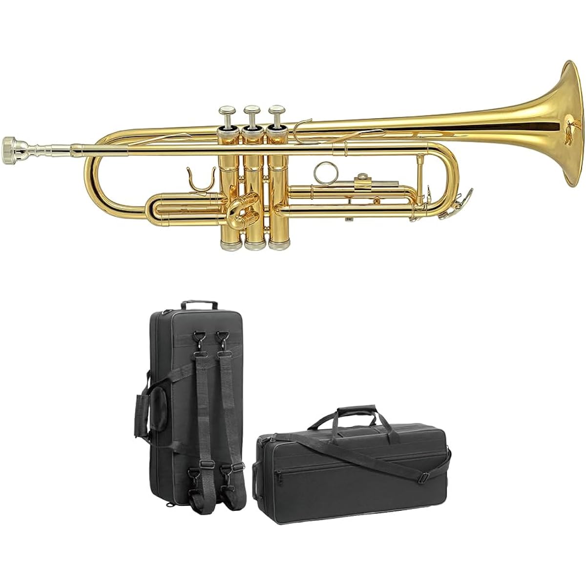 BRILLER BTR-10L B Trumpet Yellow Brass Briel