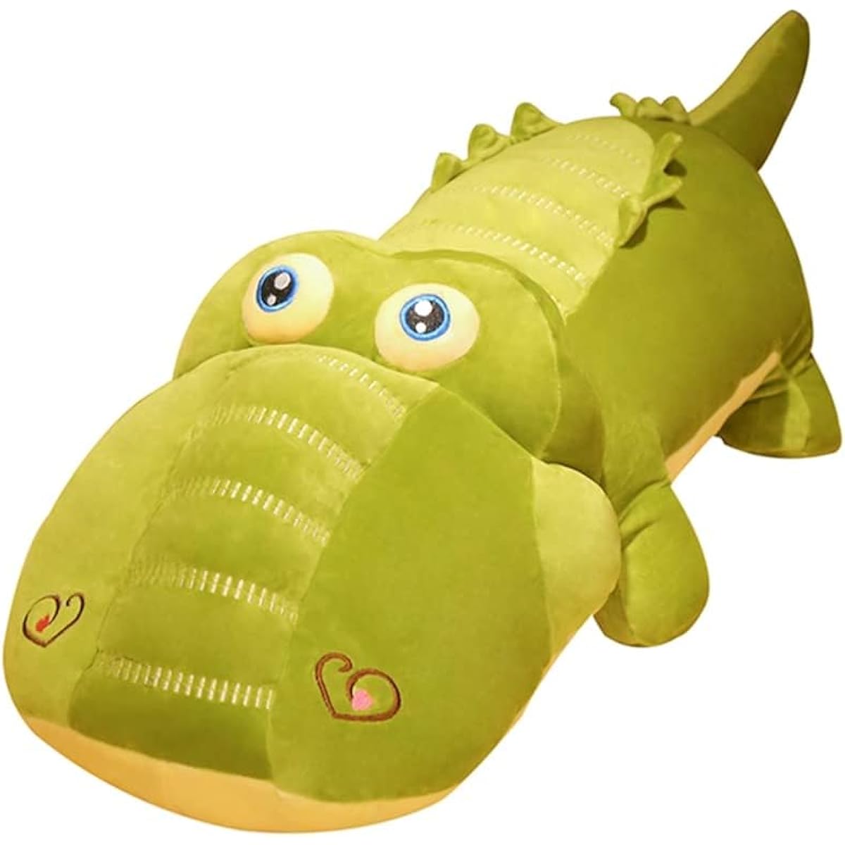 crocodile, side sleeping stuffed animal, hug pillow, interior stuffed animal, New Year's, hug pillow, green, store decoration, ornament, soft crocodile, toy, large, 0.85m, sleeping pillow, birthday present, comfortable crocodile, crocodile stuffed animal