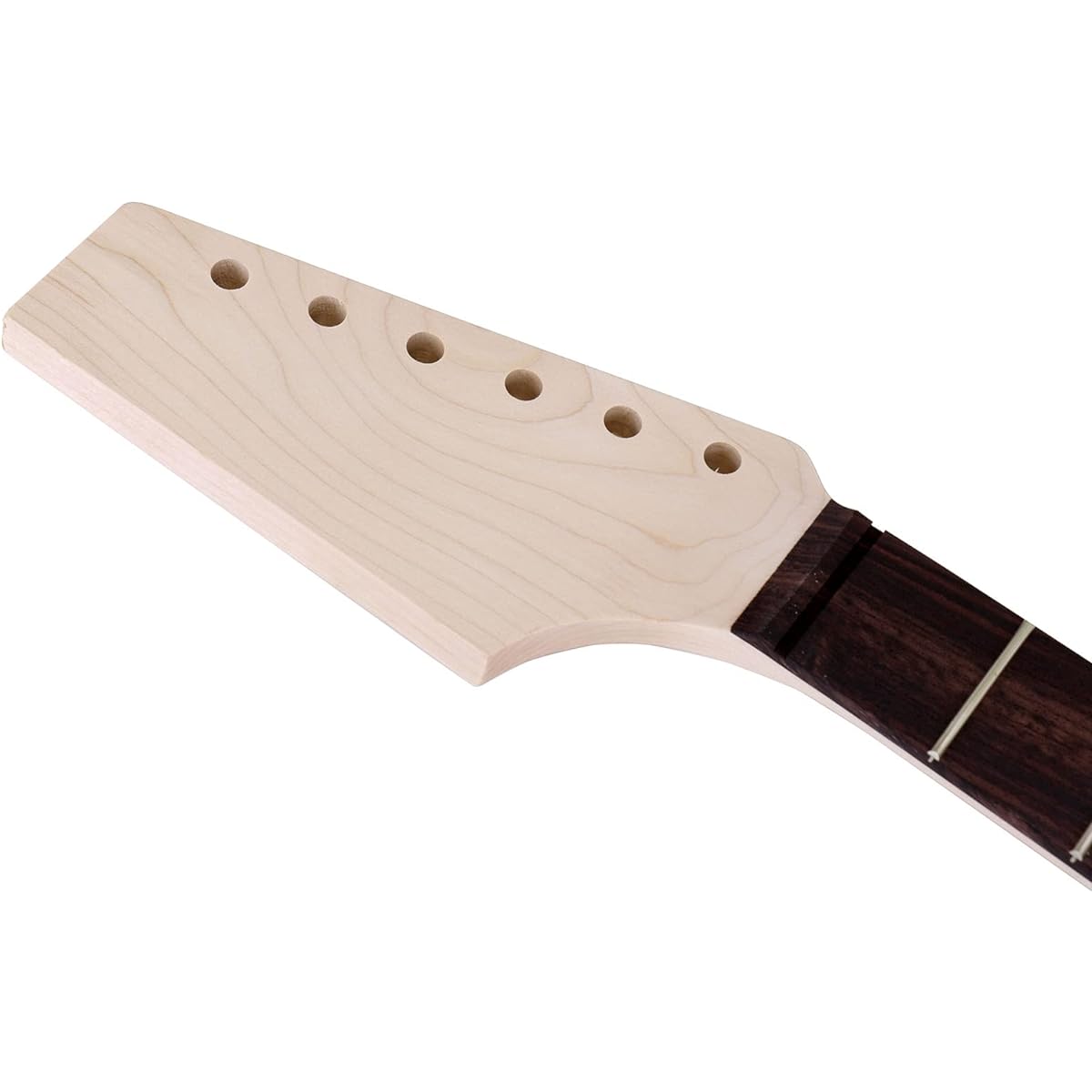 SCUD Electric Guitar Neck Half Paddle (Head Unprocessed) TL Type Rosewood Fingerboard 305R (12R) Jumbo Frets 22 Frets HNK-22/22T
