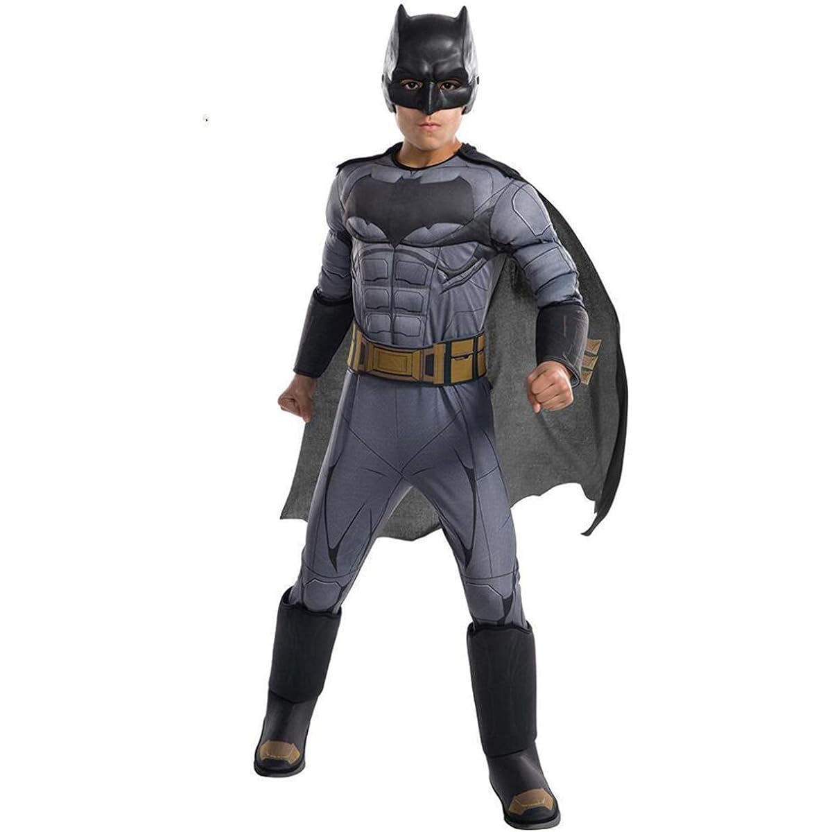Justice League Deluxe Batman Costume for Boys, Medium 640170