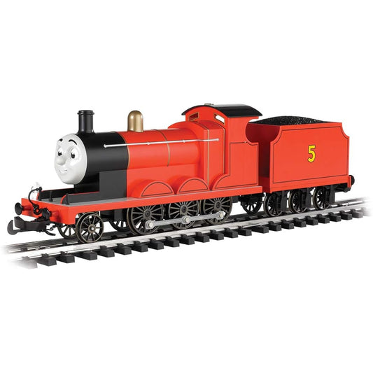 Bachmann Industries Thomas & Friends - James the Red Engine with Moving Eyes - Large "G" Scale Locomotive