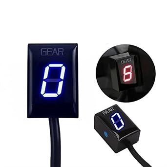 Digital Meter Display 1x Motorcycle 6 Level Speed Gear Display Indicator Yamaha FZ8 FZ6 FZ6R MT01 MT03 Xj6 Xjr400 Xjr1300 YZF R6 R6s Indicator Meter Display