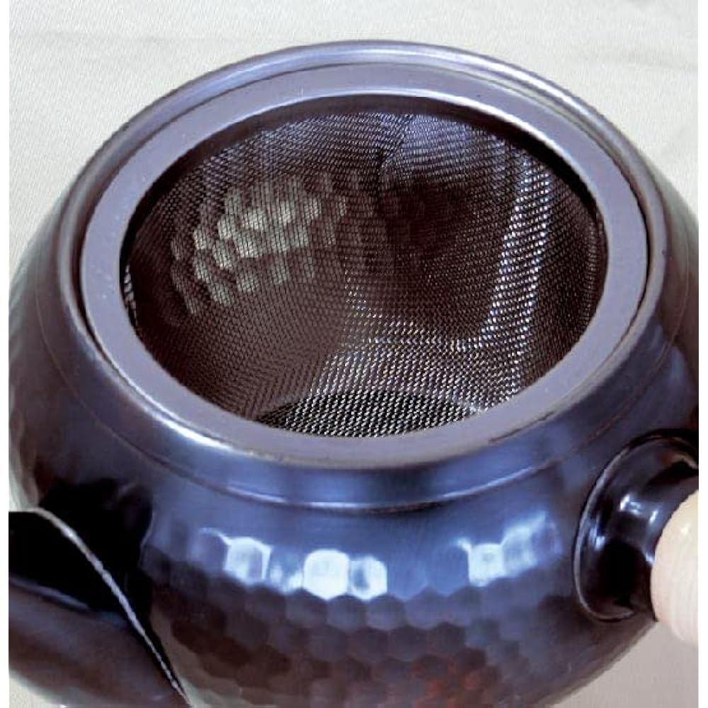 Yamashita Kogei Copper tea set Yokote teapot with strainer Bronze specification Wooden box 121100028