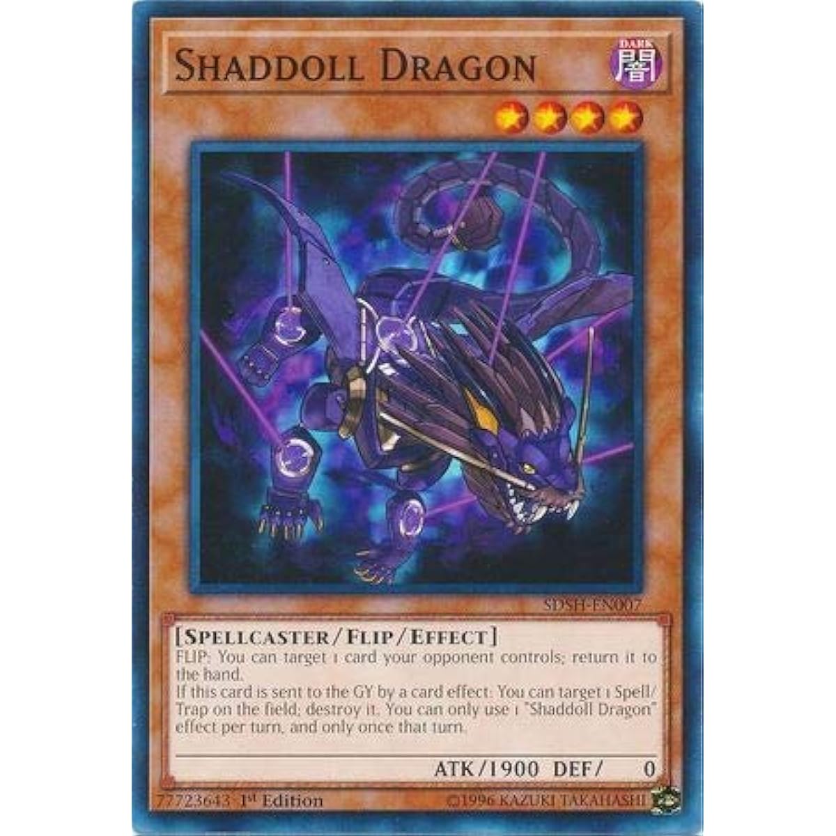 Shaddoll Dragon - SDSH-EN007 - Common - 1st Edition
