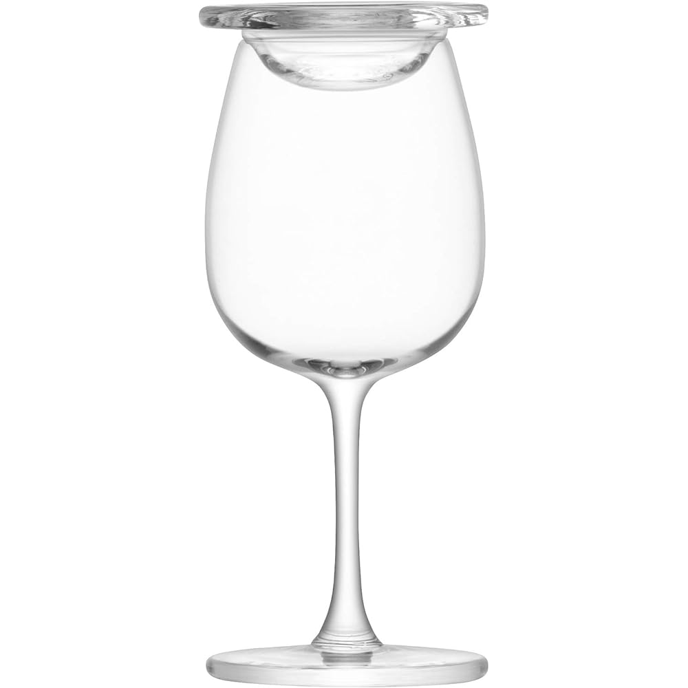 LSA Glass & Cover Clear 110ml WHISKY G1214-04-301 Set of 2