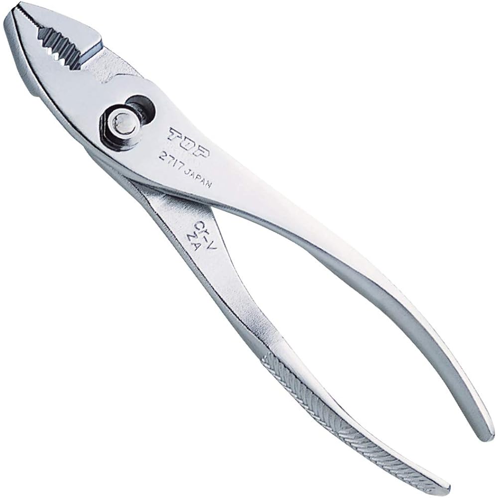 Top Industry (TOP) Combination pliers Opening 0~25mm 2 stages Cutting wire up to φ4mm P-200 Tsubame Sanjo Made in Japan *6 pieces included