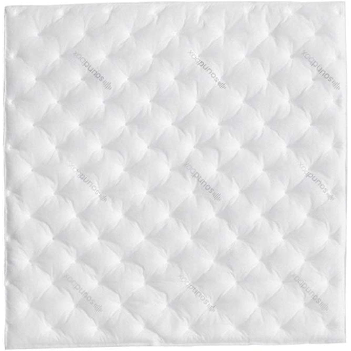 Anti-noise Bedroom Noise Reduction Sound Absorbing Cotton Baby Room Environmental Protection Soundproof Cotton White Acoustic Panel Household Supplies (50*100CM) (50*50CM)