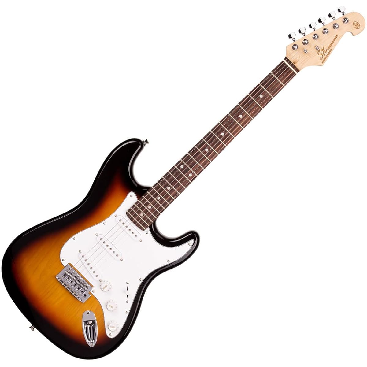 SX ED1 3TS electric guitar, Stratocaster type, SX