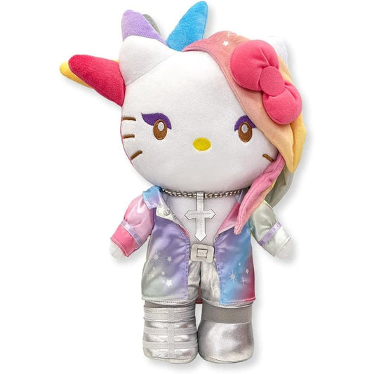 ASUNAROSYA YOSHIKI Sanrio yoshikitty [Nuigurumi L Pastel Moon] Product size: Approx. H405 x W240 x D130 mm