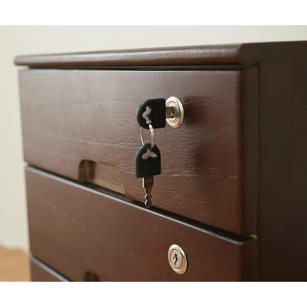 Osmak Chest Brown 5 Tiers All Tiers with Keys TIK-265BR