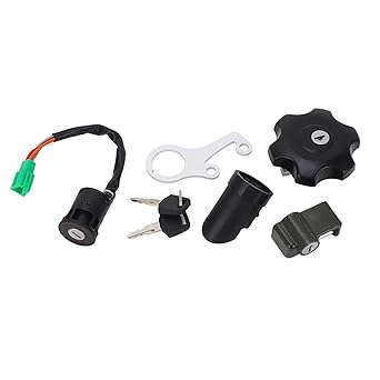 37000 29820, Ignition Key Switch Gas Cap Lock Set Rugged Motorcycle Ignition Key Switch Long-Term Use DRZ400SM 2005-2009 2020