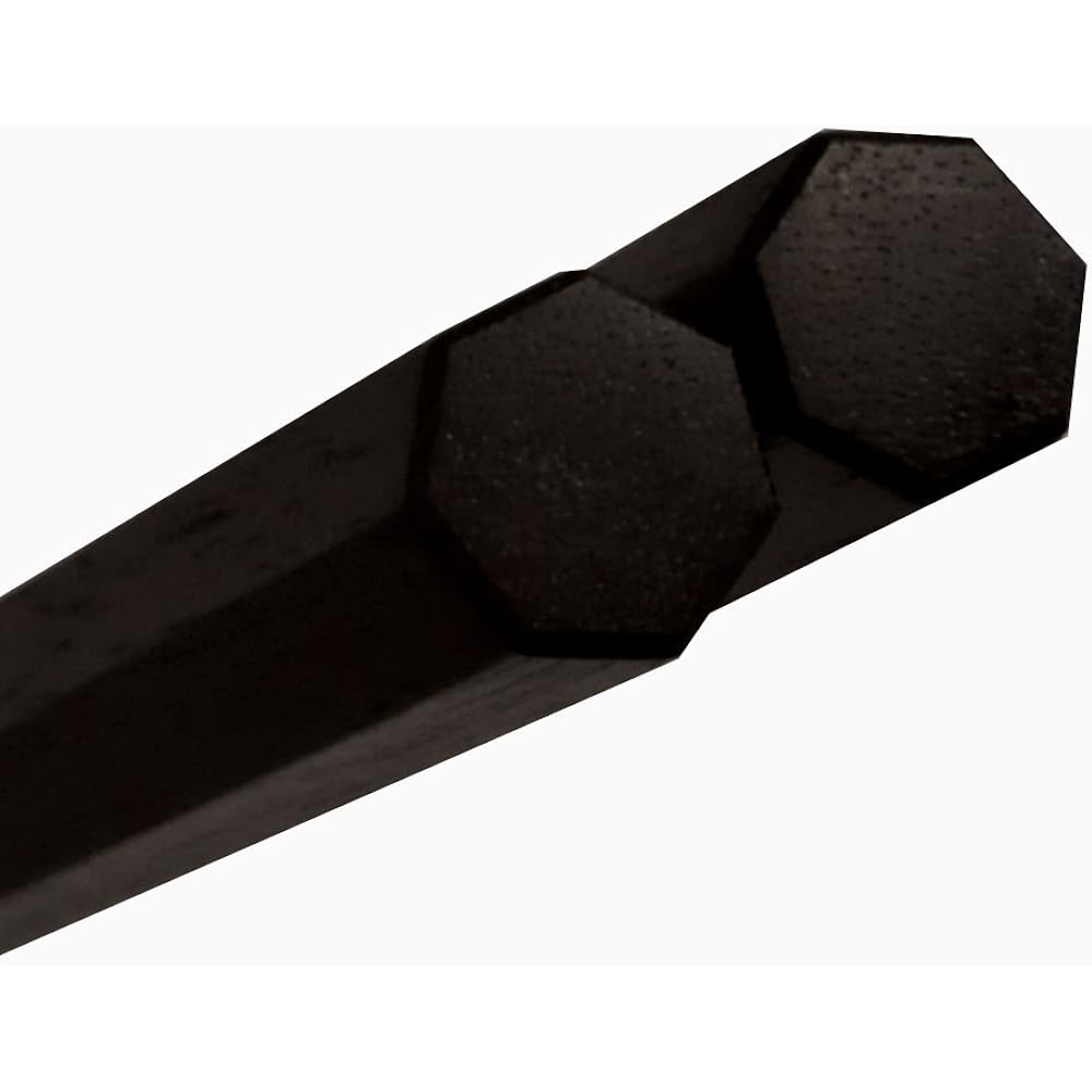Luxury Edo wooden chopsticks, heptagonal striped ebony, Joboji lacquer finish, 22cm, handmade by craftsmen, Japanese tradition, skillful craftsmanship 38714
