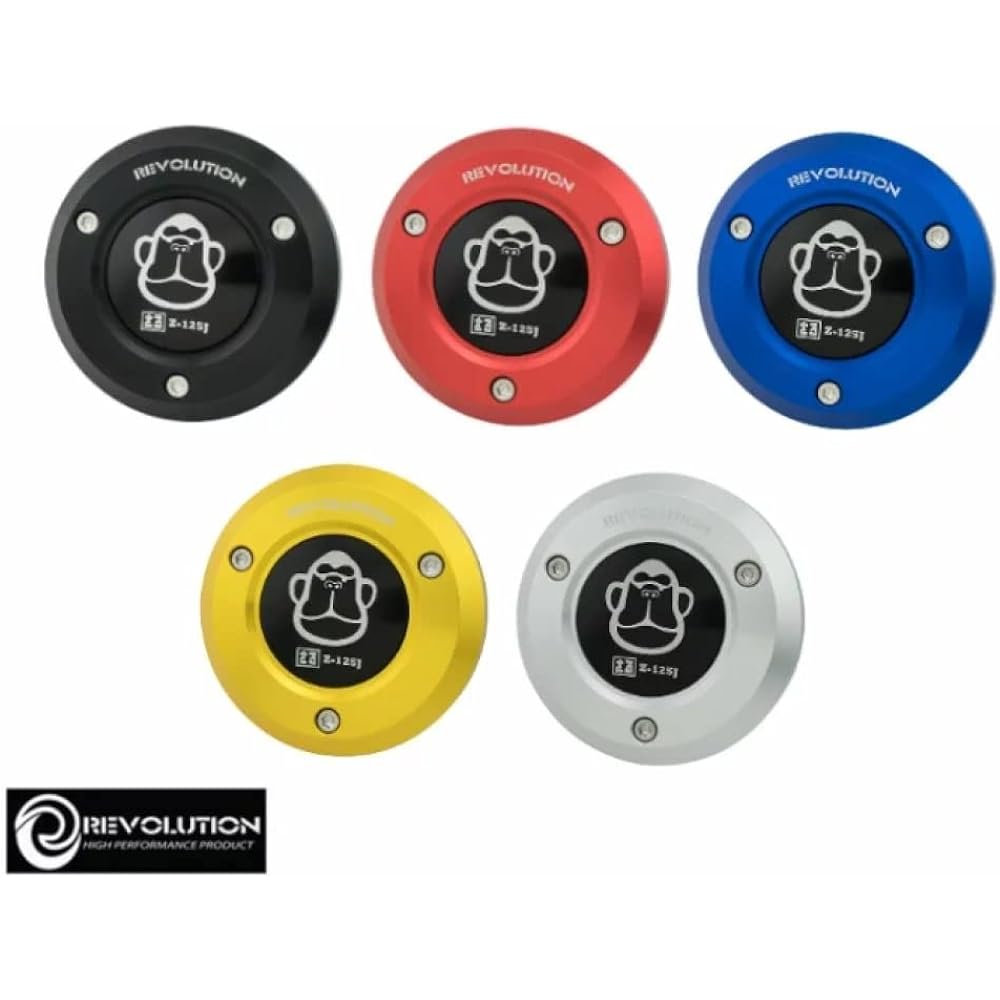 Honda Monkey 125 Engine Cover V2 (5 speed) Honda Monkey 125 1 Engine Cover V2 Honda Monkey 125 Revolution Engine Cover V.2 (Yellow Yellow)