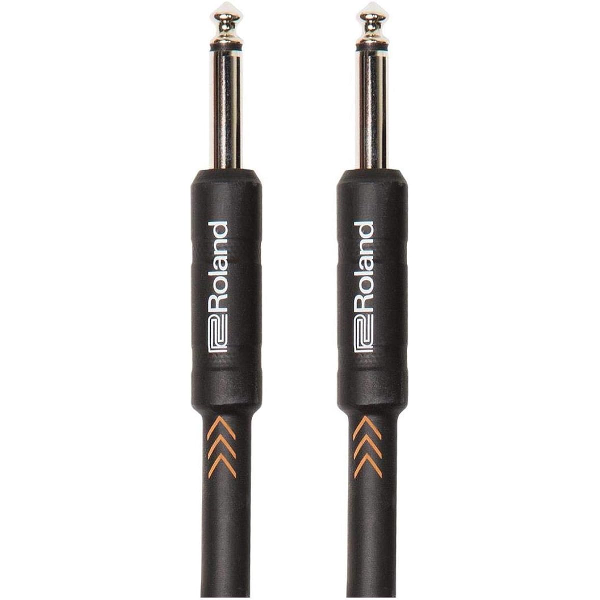 Roland Black Series Instrument Cable Angled/Straight 1/4" Jack 20'