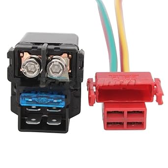 Motorcycle Starter Relay Motorcycle Starter Relay Solenoid Plug Honda Magna 750 VF750C VF750CD Deluxe Nighthawk 250 CB250 NC700X CBR1000F