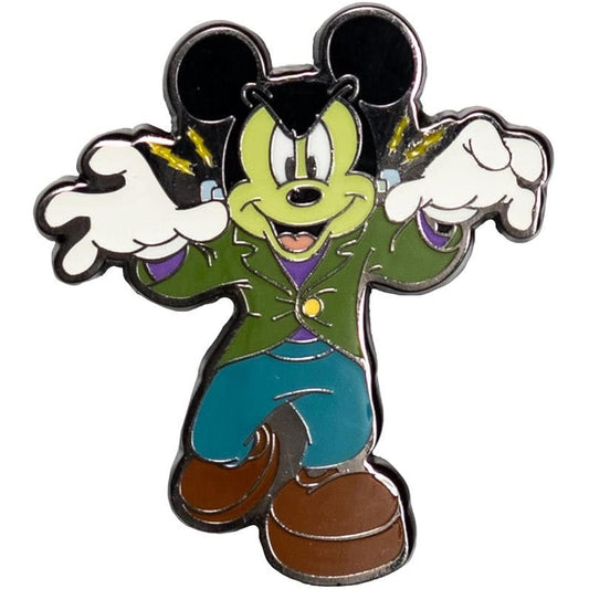 Mickey Mouse Halloween Mickey Mouse Enamel Pins 3 Pack - Entertainment Earth Exclusive, Brass, No Gems.