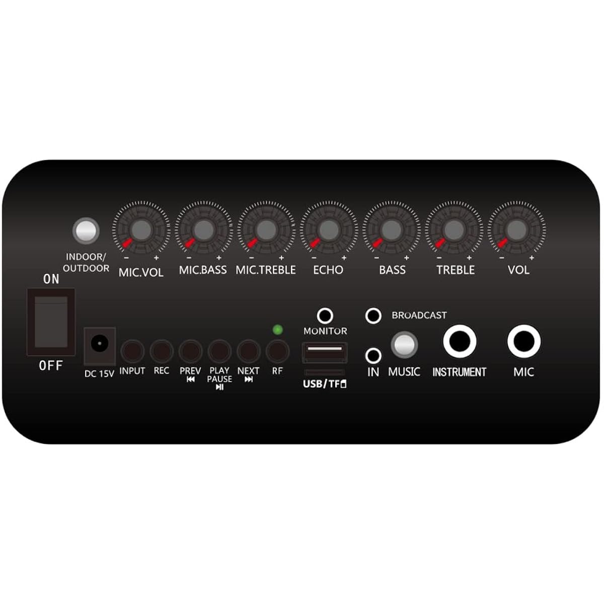 SHIDU “K11” Portable PA system with built-in rechargeable battery [Domestic regular product]