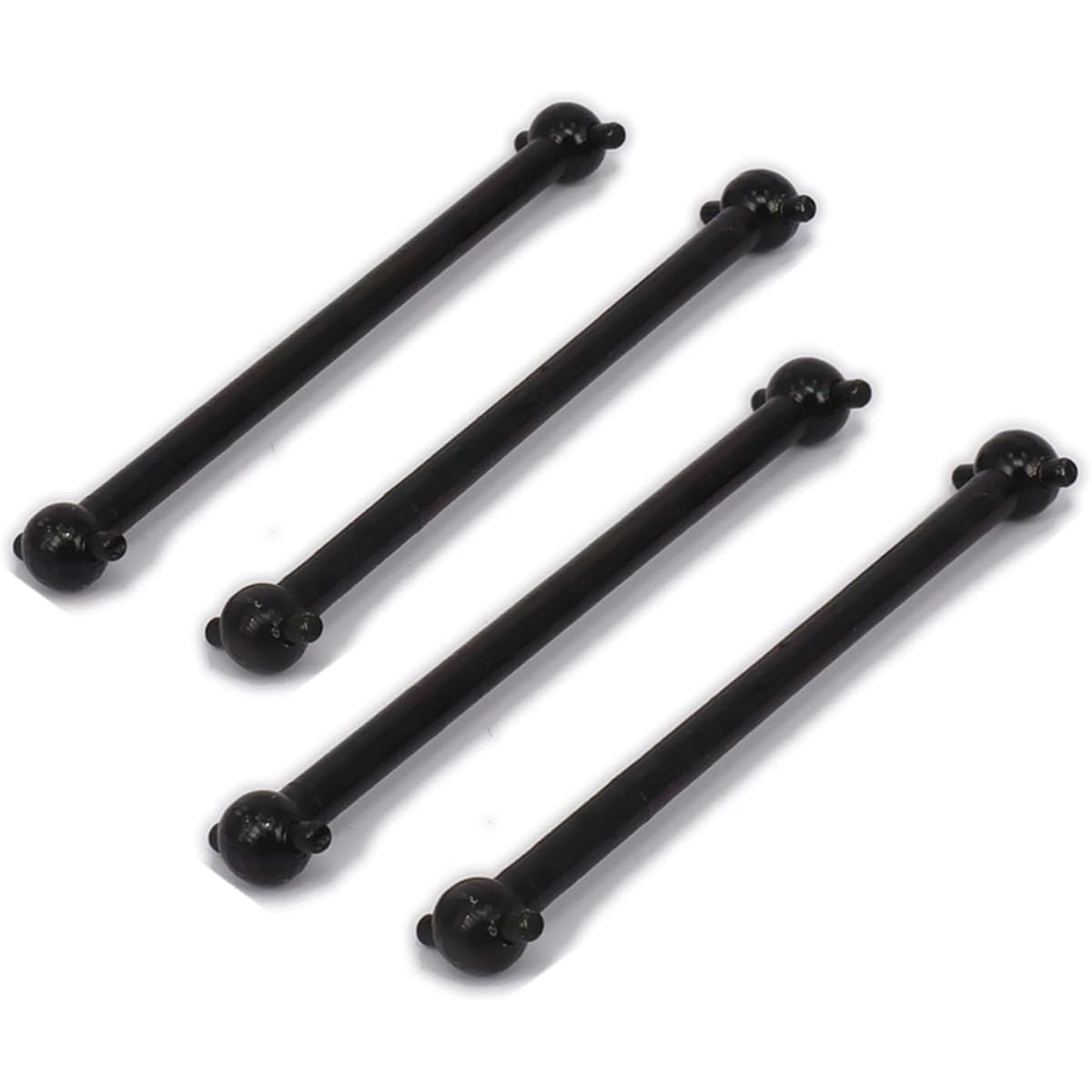 Steel Metal RC Car Drive Shaft Dogbone Total Length 63mm for 1/10 RC Hobby Model Car HSP Wltoy Redcat 4pcs/set
