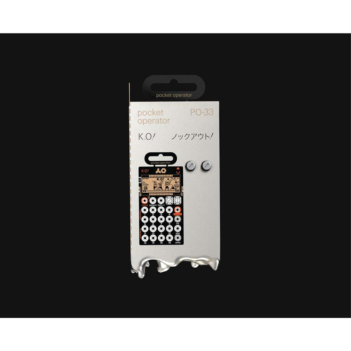 Teenage Engineering Pocket Operator 4 Voice Sampler PO-33 ko [Regular Imported Product]