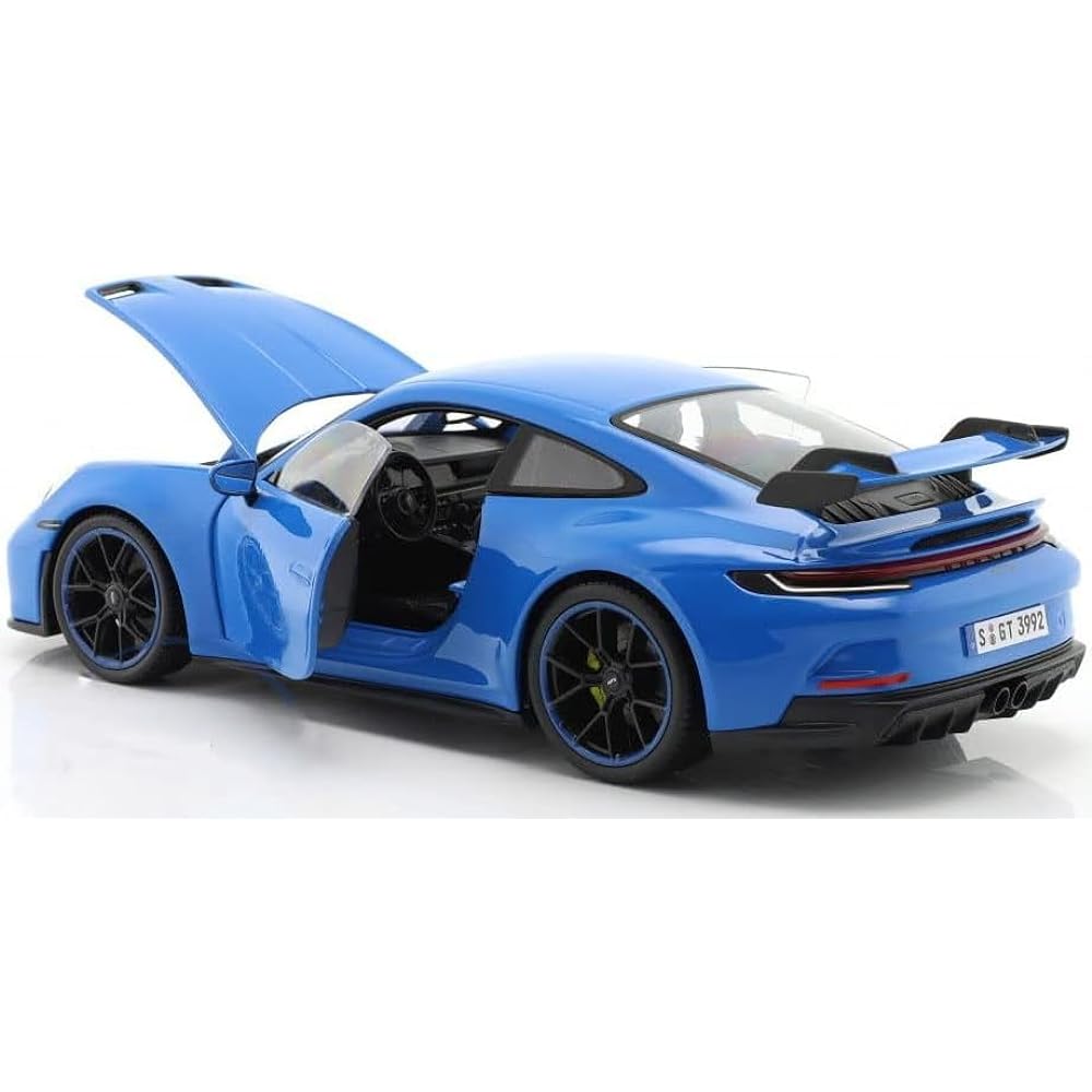 Maisto 1/18 Porsche 911 GT3 2022 Blue Finished Product