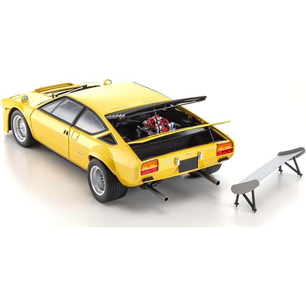 Kyosho Original 1/18 Lamborghini Urraco Rally Yellow Finished Product