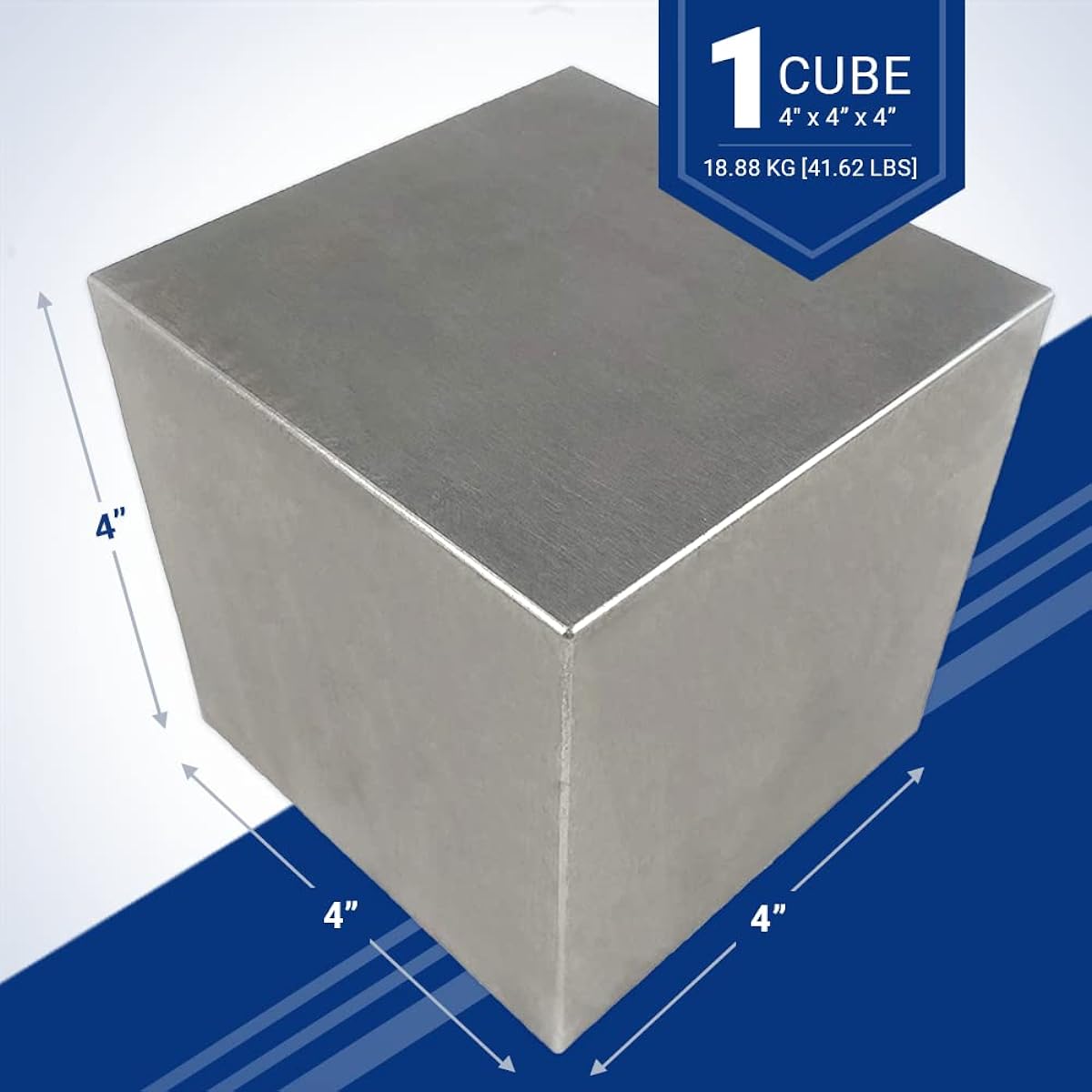 Tungsten cube 4 inch maximum size