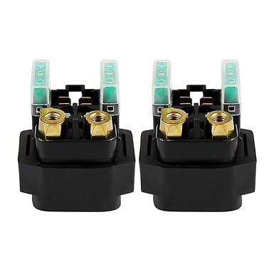 Motor Relay Yamaha XJR400 FZR 600 Genesis YZF600 R Thundercat TDM 850 900 TRX 850 Tracer 900 GT MTT900 Motorcycle Starter Relay (Color : 2 pcs)