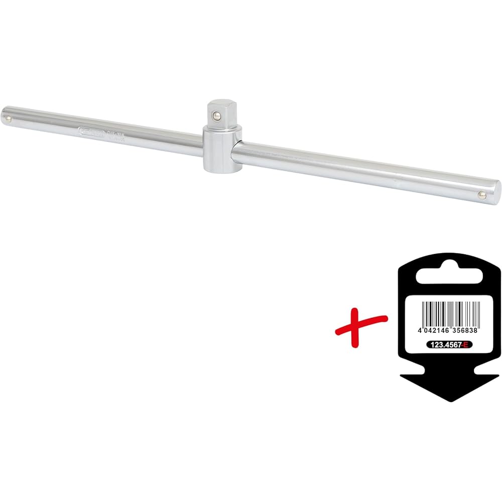KS TOOLS 3/4" Sliding T-handle 450mm on hang tag 911.3405-E
