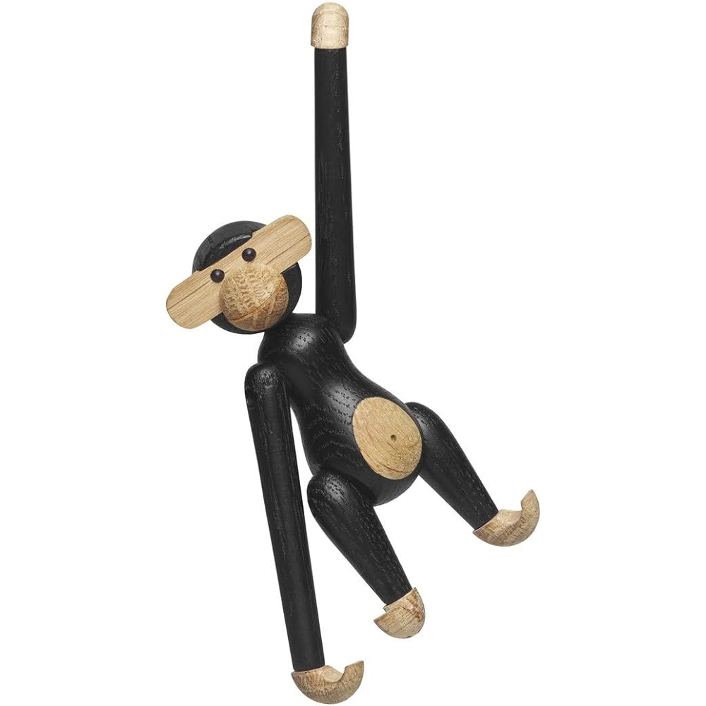 KAY BOJESEN Denmark Monkey Mini Black 9.5cm 39276