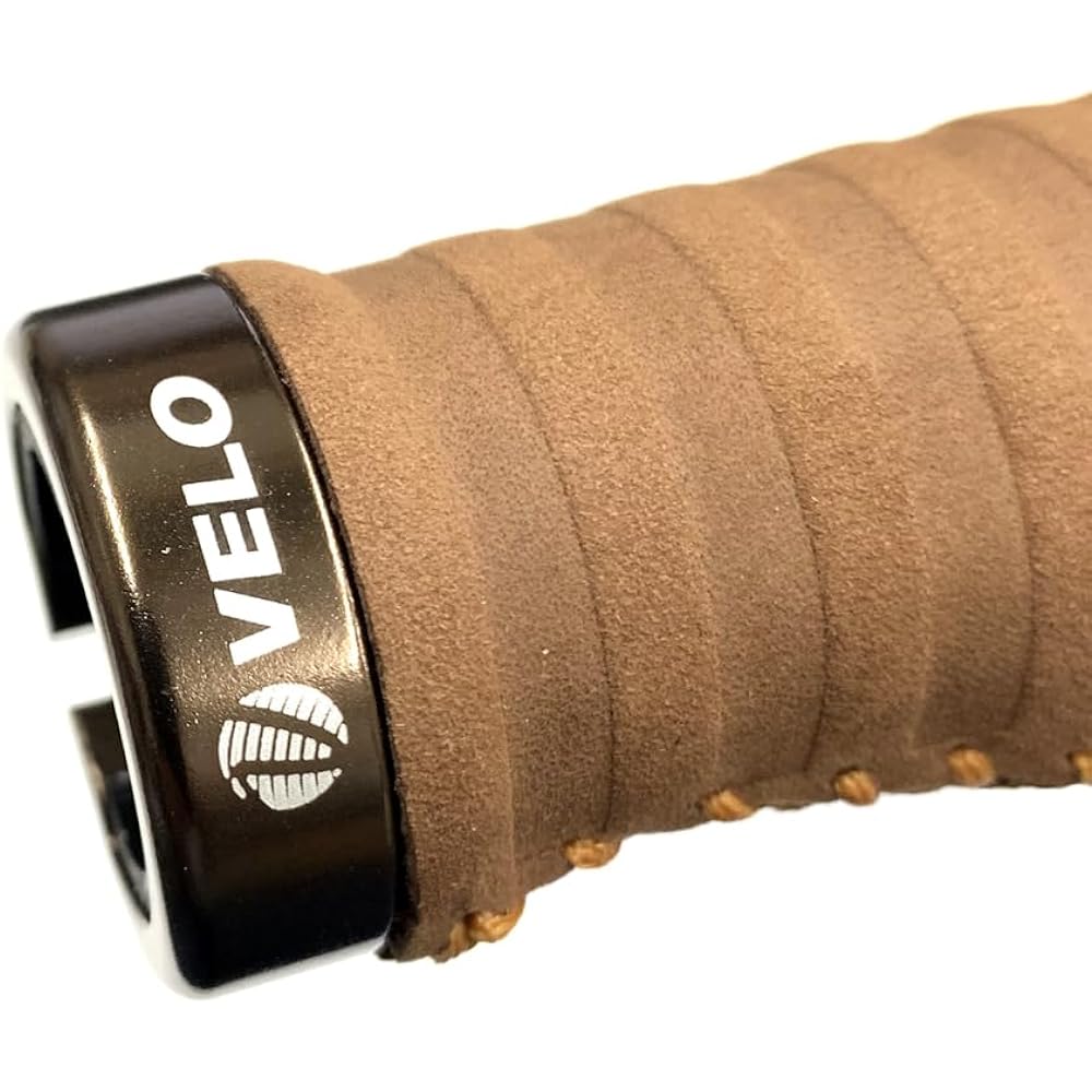 VELO(ベロ) ERGO LEATHER GRIP BROWN GP-VL-M009