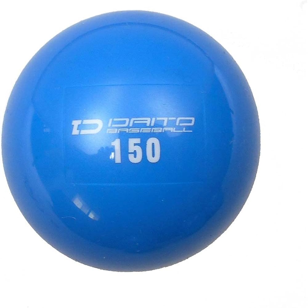 Daito Baseball Pitching Sandball Training Ball 130, 150, 200, 350, 500, 1000g 6 Ball Set Different Weights Increase Ball Speed