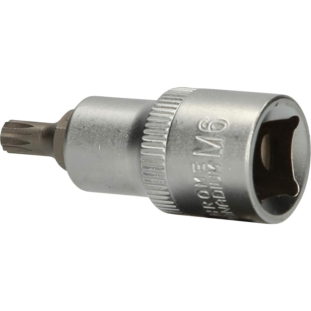 KS Tools 1/2" Spline Bit Socket Length 55mm M6 BT022931