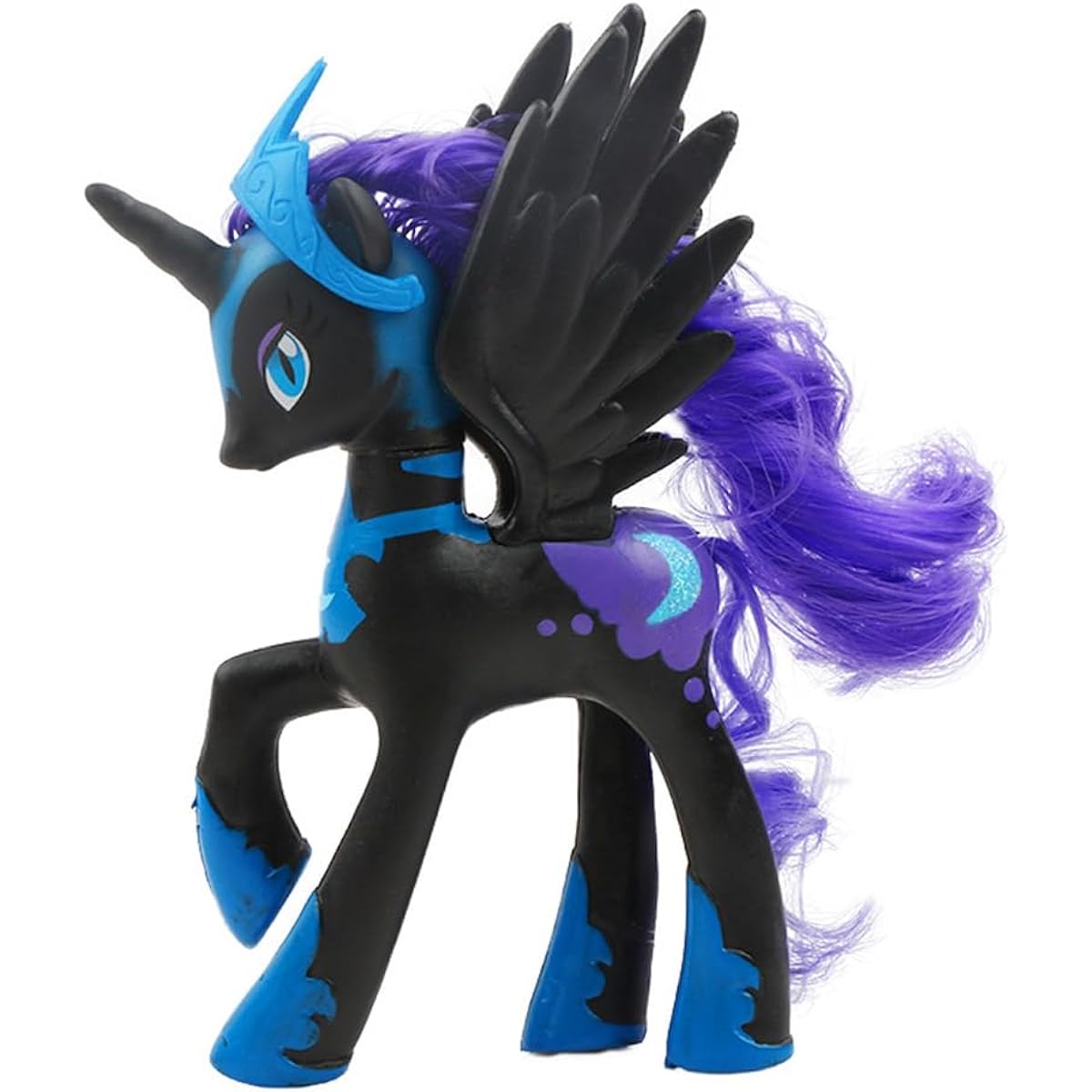 Little Horse Princess Luna Toy Friendship Movie Featured Character 14cm Doll Action Figure Model Toy for Girls