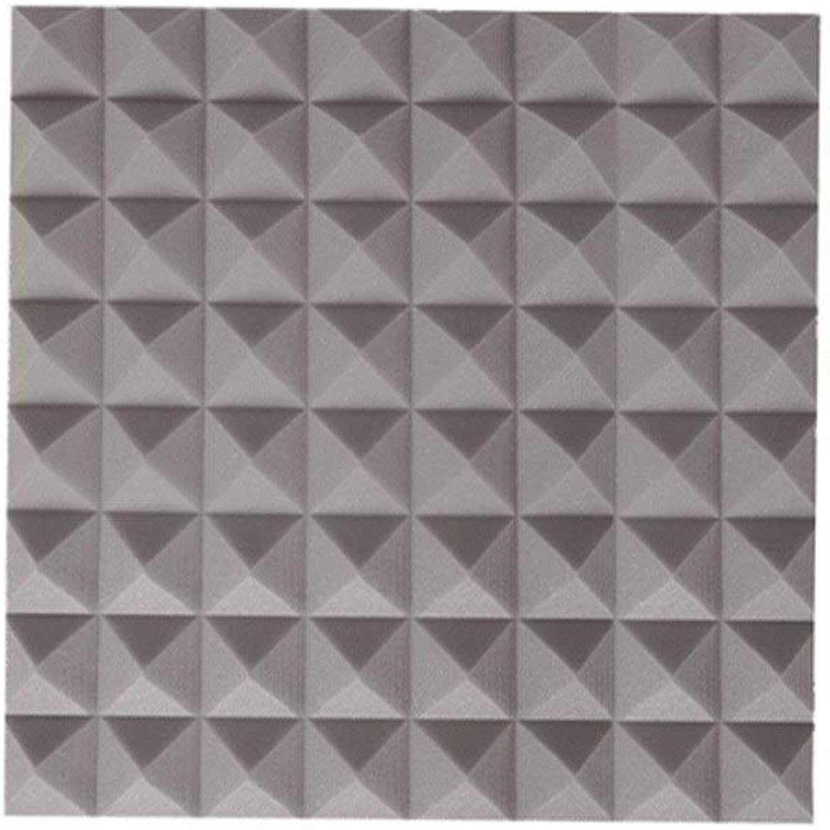Anti-Noise Square Flame Retardant Sound Deadening Foam Classroom Bedroom Acoustic Panels Household Goods (Grey) (Grey)
