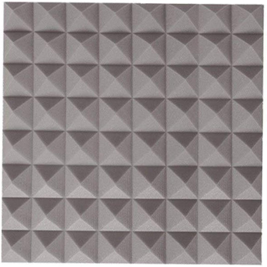 Anti-Noise Square Flame Retardant Sound Deadening Foam Classroom Bedroom Acoustic Panels Household Goods (Grey) (Grey)