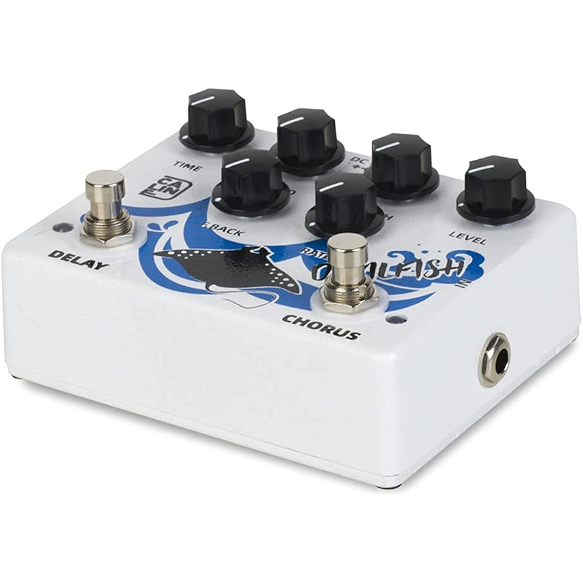 Caline DCP-03 DEVILFISH Chorus Delay Effect Pedal Dual Guitar Pedal