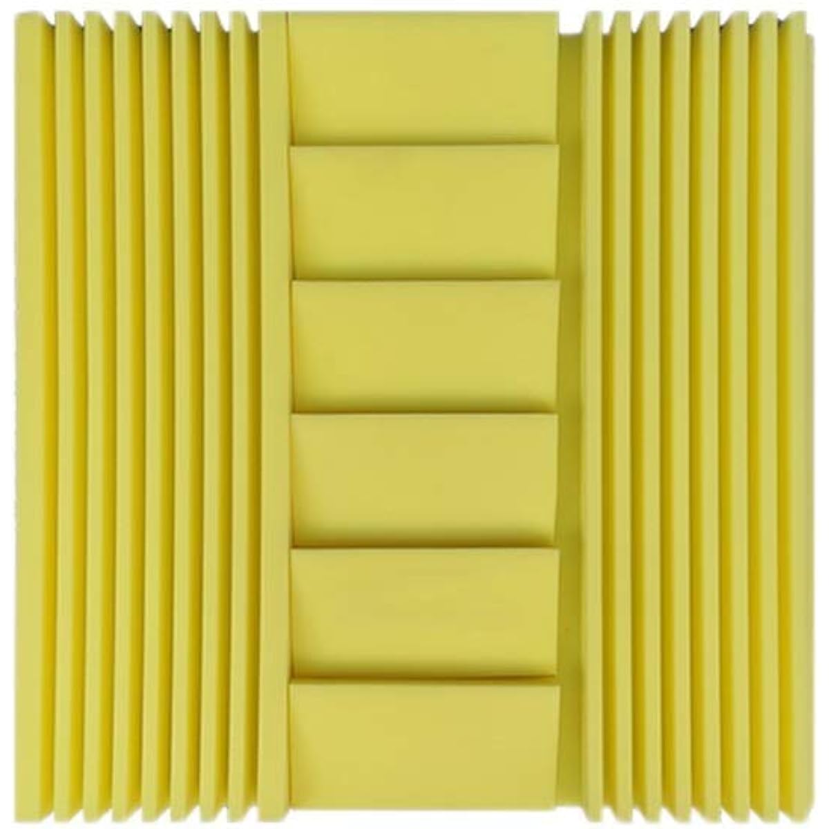 Video Room Acoustic Panel, Indoor Noise Reduction Sound Absorbing Cotton Drum Room KTV Soundproofing Foam Panel (Purple) (Yellow)